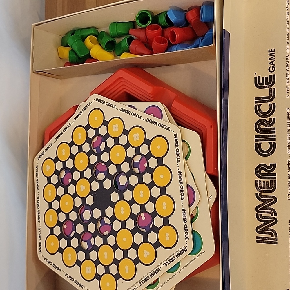 Inner Circle Board Game All Pieces And Box In Great Condition - Picture 4 of 9
